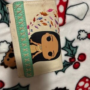 Disney Cream and Red Character Wallet